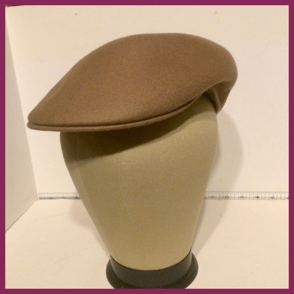 Vtg Wool Flat Cap